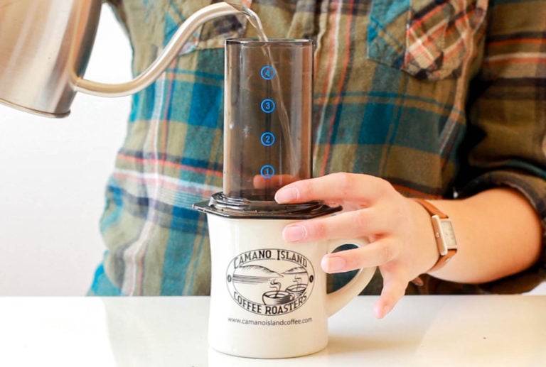 Brew Guide Aeropress Camano Island Coffee