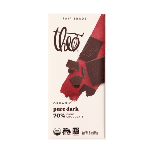 Organic Theo Dark Chocolate Bar - 70%